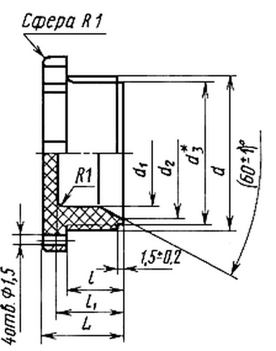 Пробка П1-M33x2,0-К-1