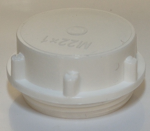 Крышка 2-M22x1,0-1П